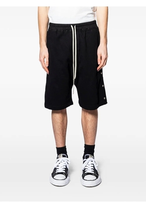 Rick Owens DRKSHDW button cargo shorts - Black