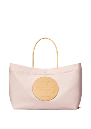 Tory Burch logo-appliqué tote bag - Pink