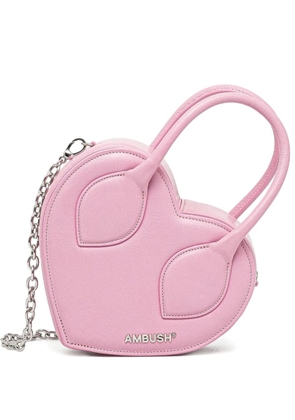 AMBUSH Heart tote bag - Pink