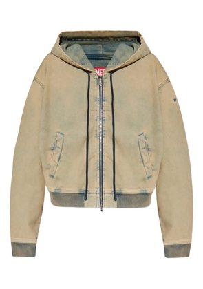 Diesel zip-up hoodie - Green