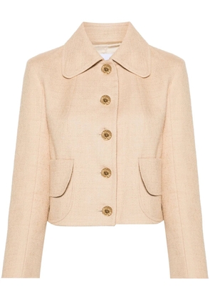 Patou cropped tweed jacket - Neutrals