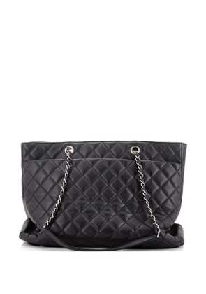 CHANEL Pre-Owned Classic CC Shopping Quilted Calfskin Large tote bag - Black