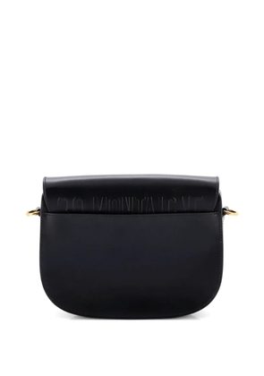 Christian Dior Pre-Owned Bobby Flap Bag Leather Medium crossbody bag - Black