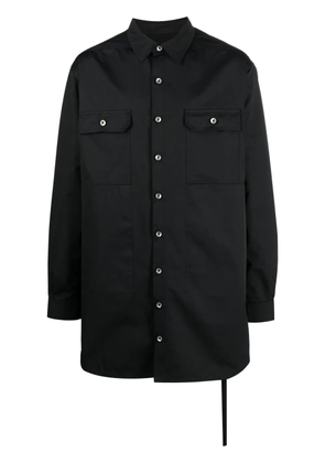 Rick Owens DRKSHDW cotton shirt jacket - Blue