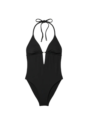 Tory Burch halterneck swimsuit - Black
