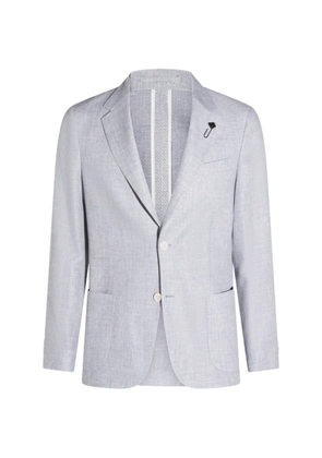 Lardini single-breasted blazer - Blue