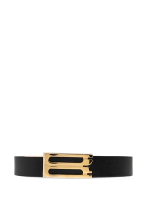 Victoria Beckham logo-buckle belt - Black