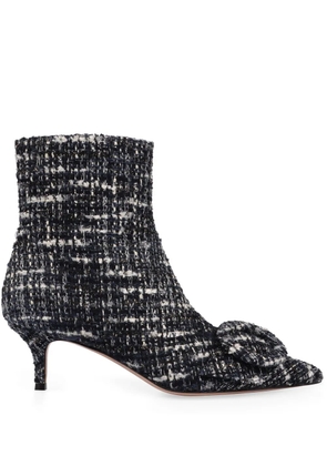 Gianvito Rossi bouclé ankle boots - Black
