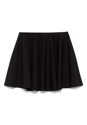 Givenchy logo-jacquard mini skirt - Black