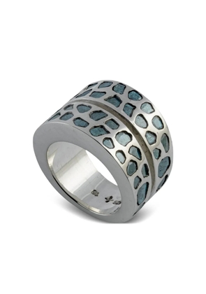 Parts of Four Crevice diamond ring - Silver