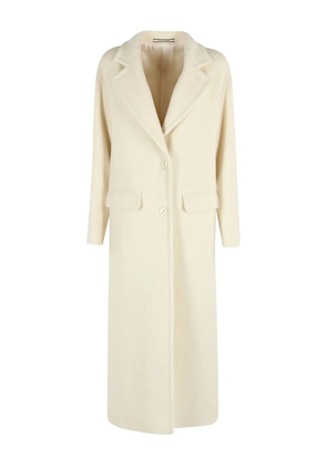 Tagliatore Carine flap-pocket coat - Neutrals
