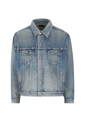 Saint Laurent pocket denim jacket - Blue
