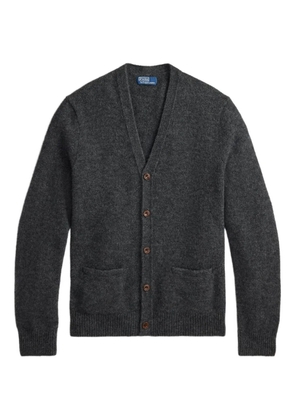 Polo Ralph Lauren patch-pocket V-neck cardigan - Grey