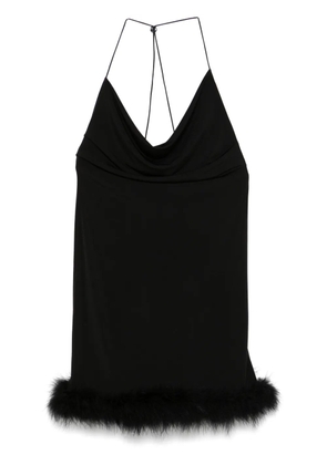 Coperni Boa mini dress - Black