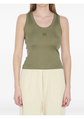 LOEWE Anagram tank top - Green