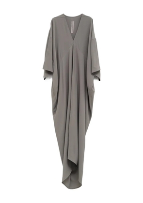 Rick Owens V-neck maxi dress - Grey