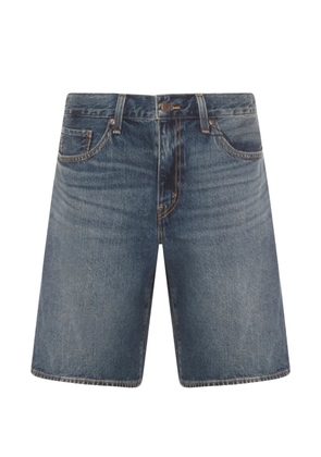 Levi's wide-leg denim shorts - Blue