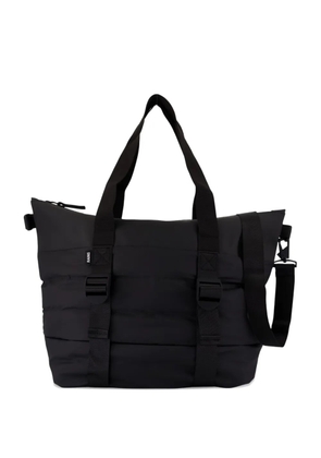 Rains mini Puffer Mix tote bag - Black