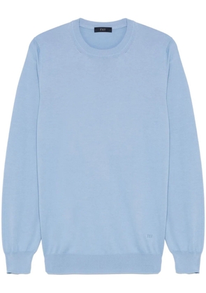 Fay cotton sweater - Blue