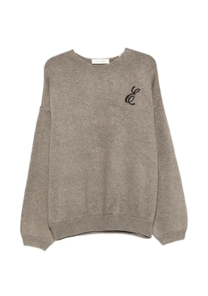FEAR OF GOD ESSENTIALS embroidered sweater - Neutrals