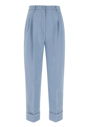 Hebe Studio tapered trousers - Blue