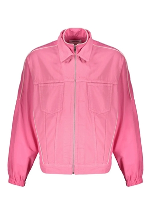 AMBUSH contrast-piping utility jacket - Pink
