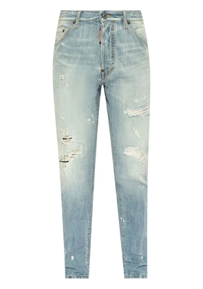 DSQUARED2 ripped slim-cut jeans - Blue