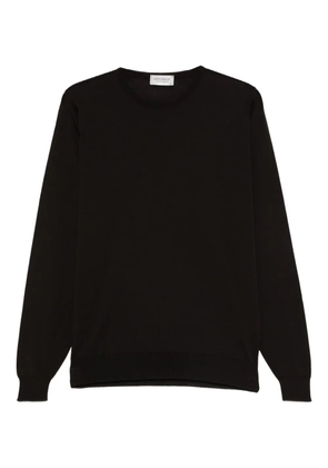 John Smedley Lundy crew-neck sweater - Brown