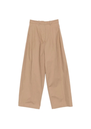 Nine In The Morning pleated palazzo pants - Brown