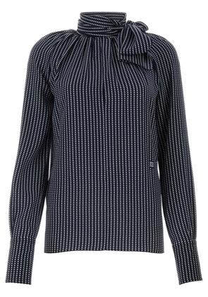 Givenchy printed silk blouse - Blue