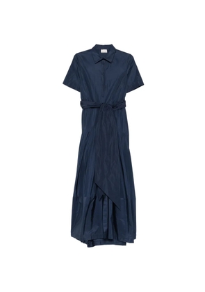 P.A.R.O.S.H. self-tie maxi dress - Blue