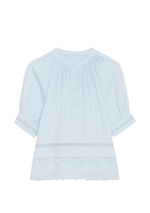 Ulla Johnson Faye puff-sleeve top - Blue