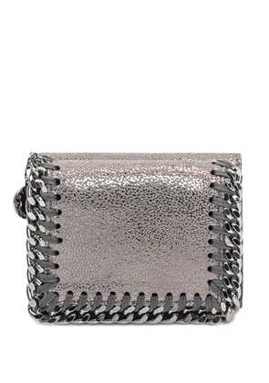 Stella McCartney Falabella chain-trimmed wallet - Silver