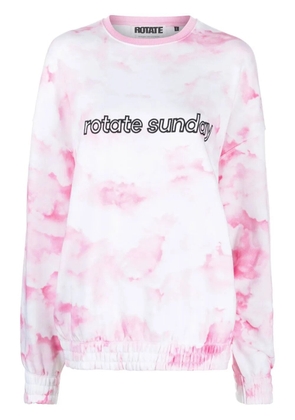 ROTATE BIRGER CHRISTENSEN Sunday tie-dye sweatshirt - Pink