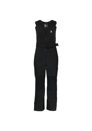 Moncler Grenoble quilted belted jumpsuit - Black