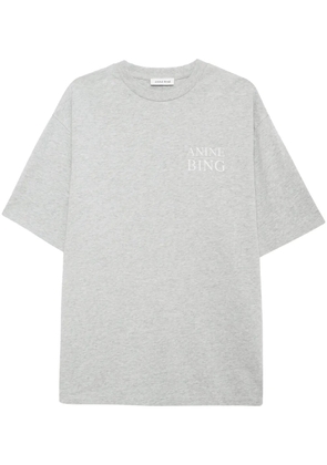 ANINE BING Myers Serif NY t-shirt - Grey