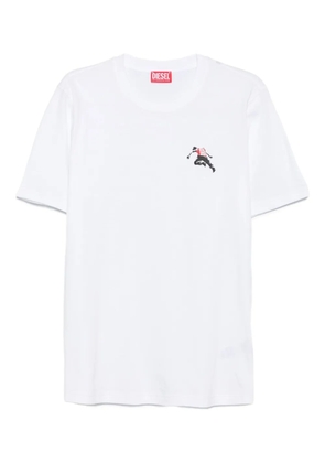 Diesel graphic-print T-shirt - White