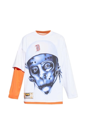 PDF graphic-print crew-neck T-shirt - White