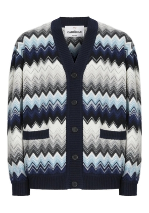 Missoni chevron-pattern cardigan - Black