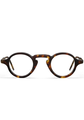 Thom Browne Eyewear tortoiseshell round-frame glasses