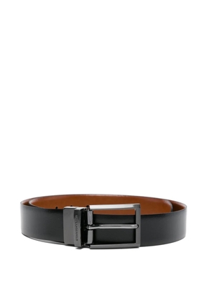 Karl Lagerfeld leather reversible belt - Black