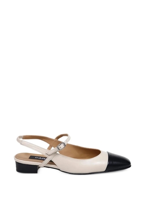 Carel Paris Oceano flat pumps - Neutrals