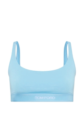 TOM FORD scoop-neck top - Blue