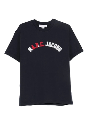 A.P.C. x Marc Jacobs logo-appliqué T-shirt - Blue