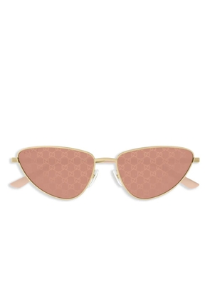 Gucci Eyewear cat-eye sunglasses - Gold