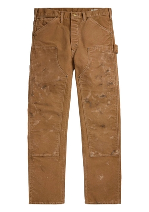 Ralph Lauren RRL patch-panels jeans - Brown