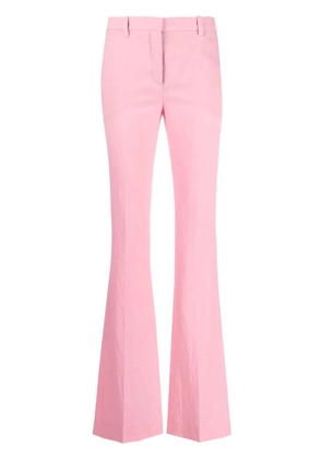 Versace Versace Allover jacquard trousers - Pink