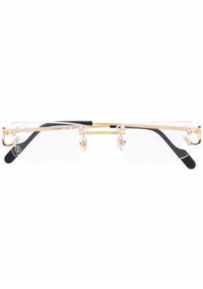 Cartier Eyewear square-frame glasses - Gold