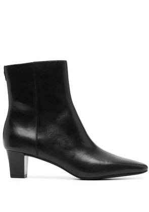 Lauren Ralph Lauren Willa Burnished 55mm leather boots - Black