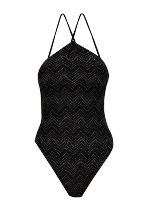 Missoni lurex swimsuit - Black